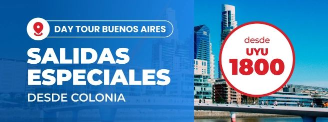 Salidas Especiales desde Colonia