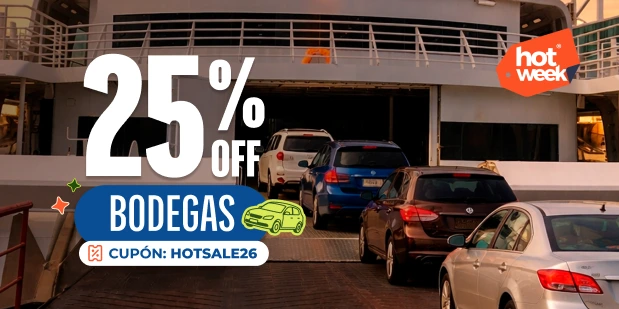 30% de descuento en bodegas con el cupón HOTSALE26 en Colonia Express