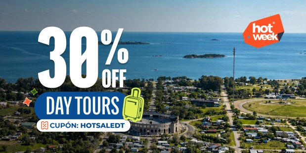 40% de descuento en day tours con el cupón hotsaleDT en Colonia Express