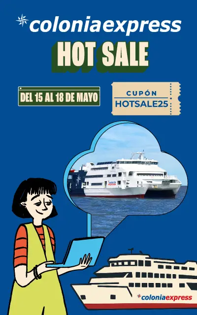 Banner Hotsale 2025 Colonia Express la mejor forma de cruzar