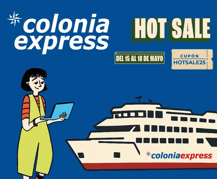 Banner Hotsale 2025 Colonia Express la mejor forma de cruzar