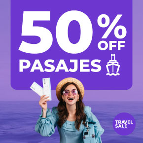 Descuento  50% en pasajes - Colonia Express